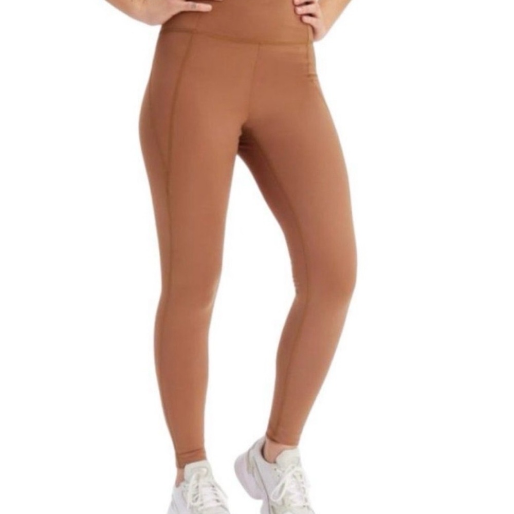 Girlfriend Collective Full length High-Rise compressive Leggings in Antler